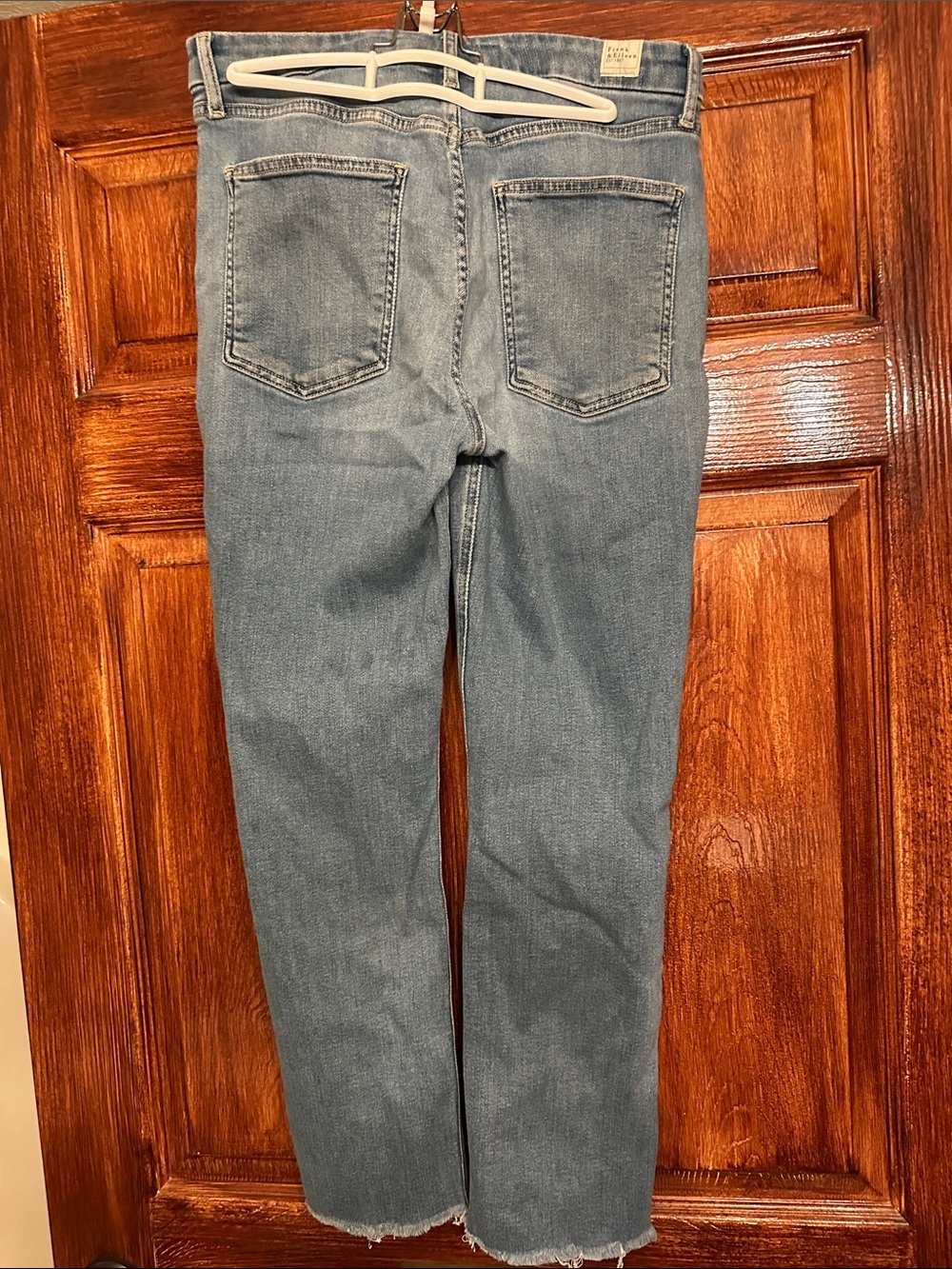 Frank & Eileen Light Blue Cropped Derry Jeans - Picture 2 of 8